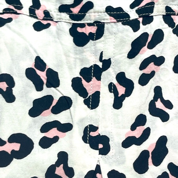 NWT Velvet Heart Women’s Leopard Long Sleeve Button Down Blouse - Picture 5 of 5